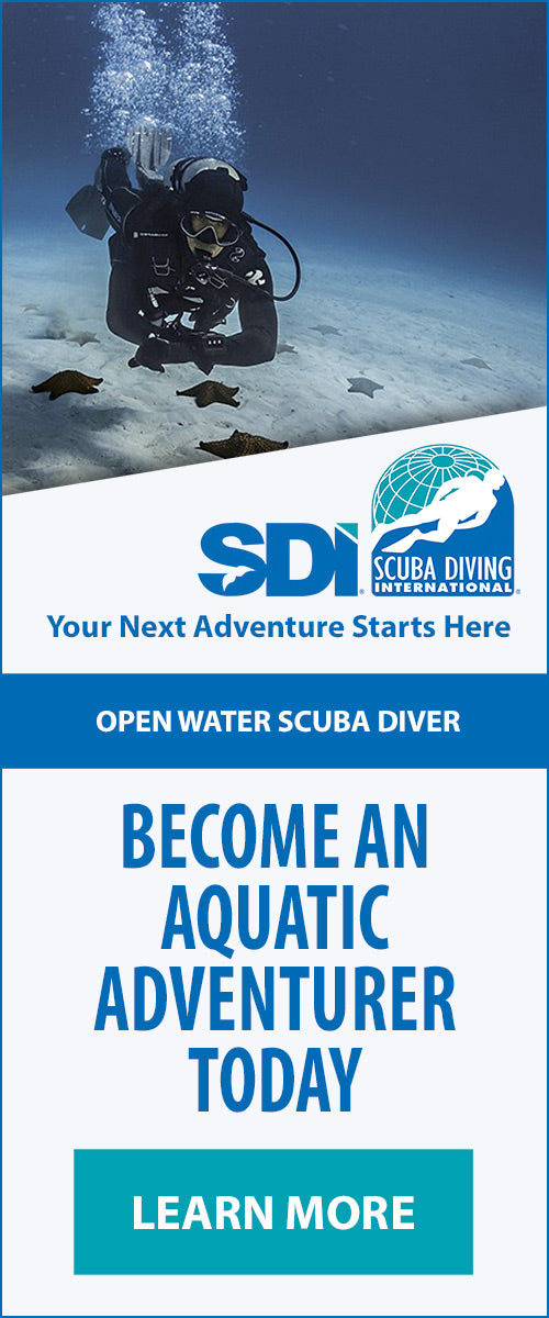 SDI OPEN WATER SCUBA DIVER